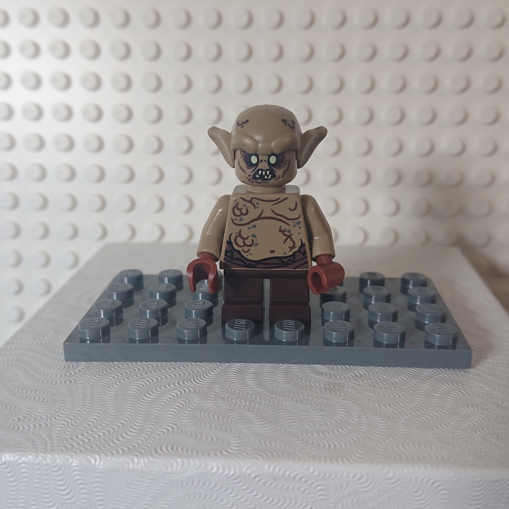 LEGO Lord Of The Rings - Goblin Scribe Minifigure (lor044) - Damaged Torso